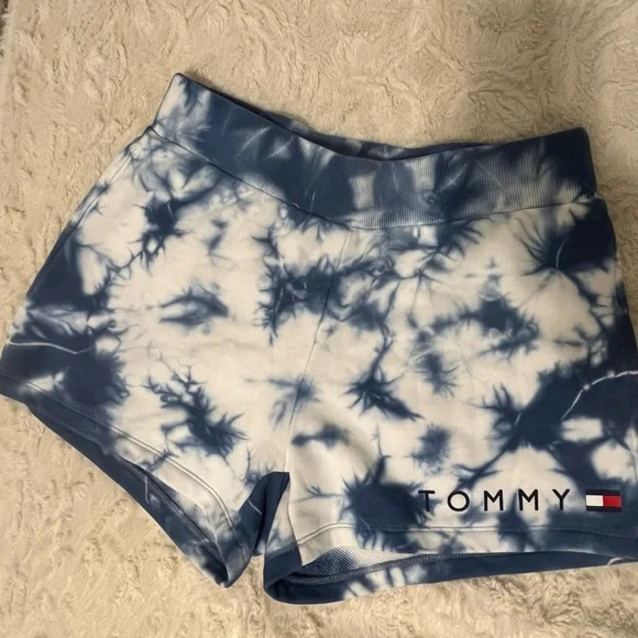 Tommy Hilfiger blue and white tie dye lounge set - Picture 5 of 7